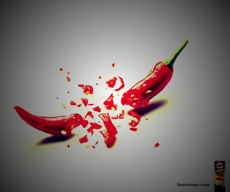 Удивительно хрустящие Pringles обои