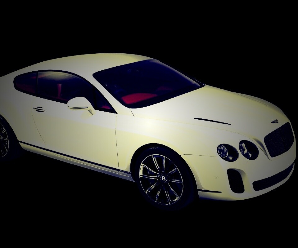 Трехдверный бентли обои