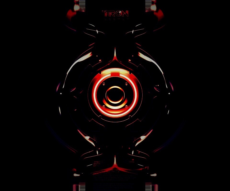 Tron Data Amber обои