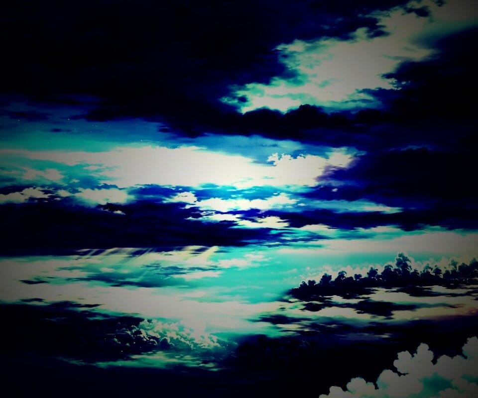 Штормовые тучи обои