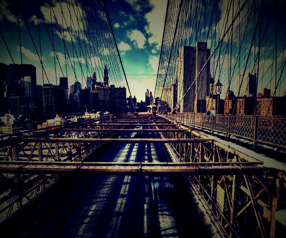 Мост Джорджа Вашингтона обои