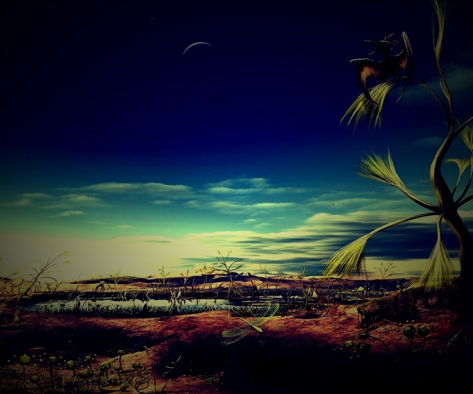 Флора и фауна другой планеты обои