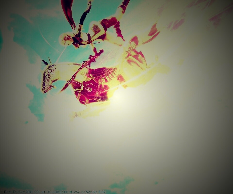 Девушка из Final Fantasy XIII обои