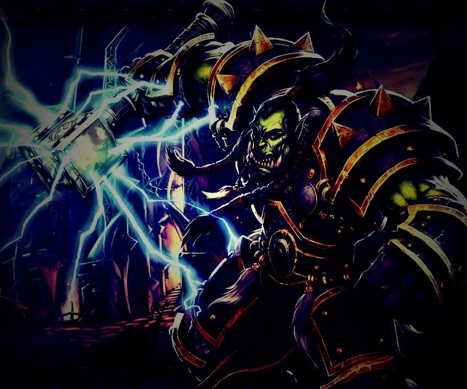 Орк из WOW обои