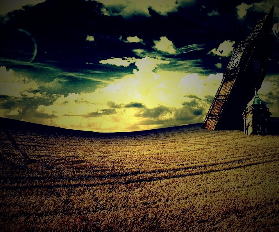 Лондон через тысячи лет обои