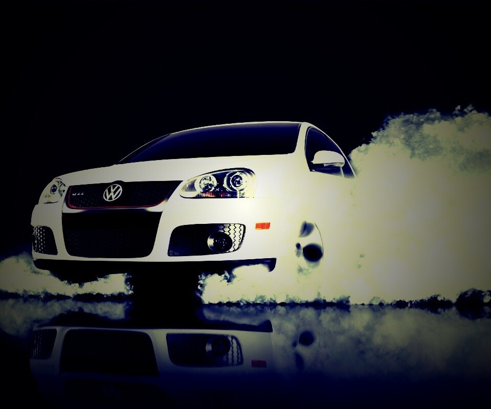 Буксующий белый Фольц обои