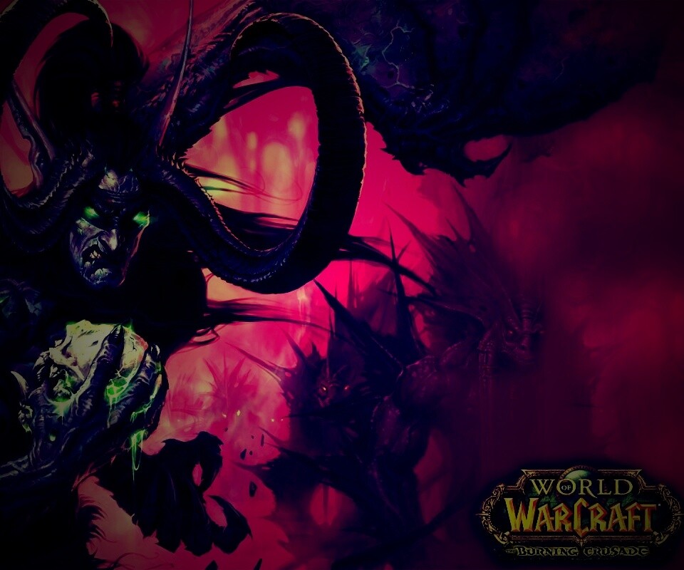 Иллидан из WoW BC обои