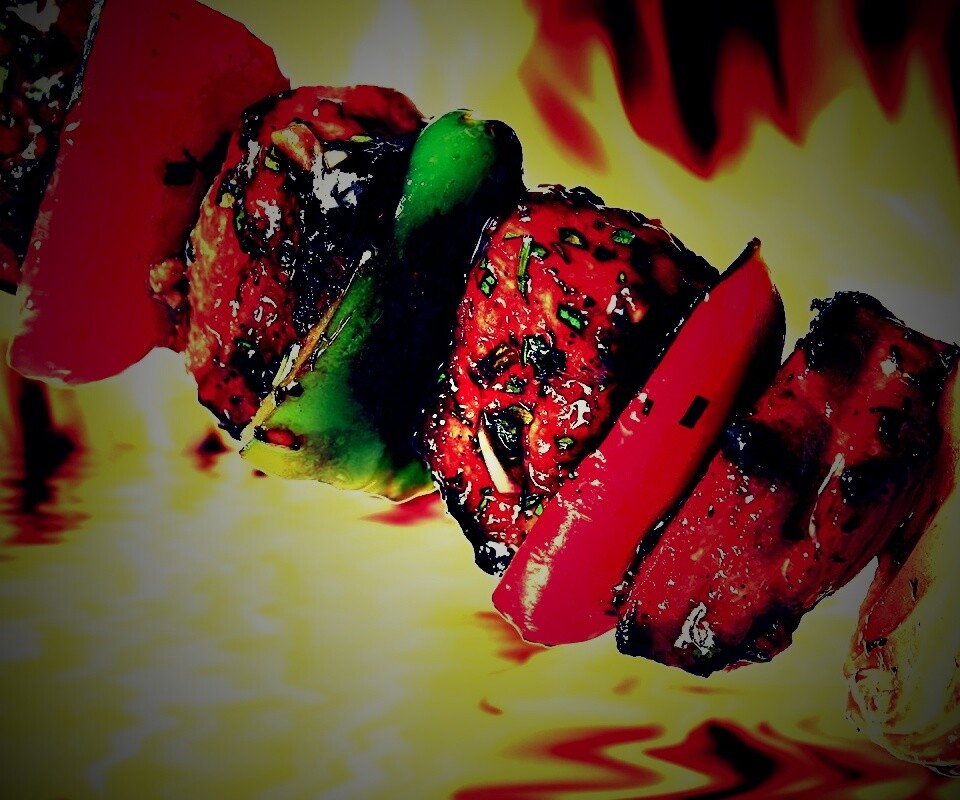 Сочный шашлычок обои