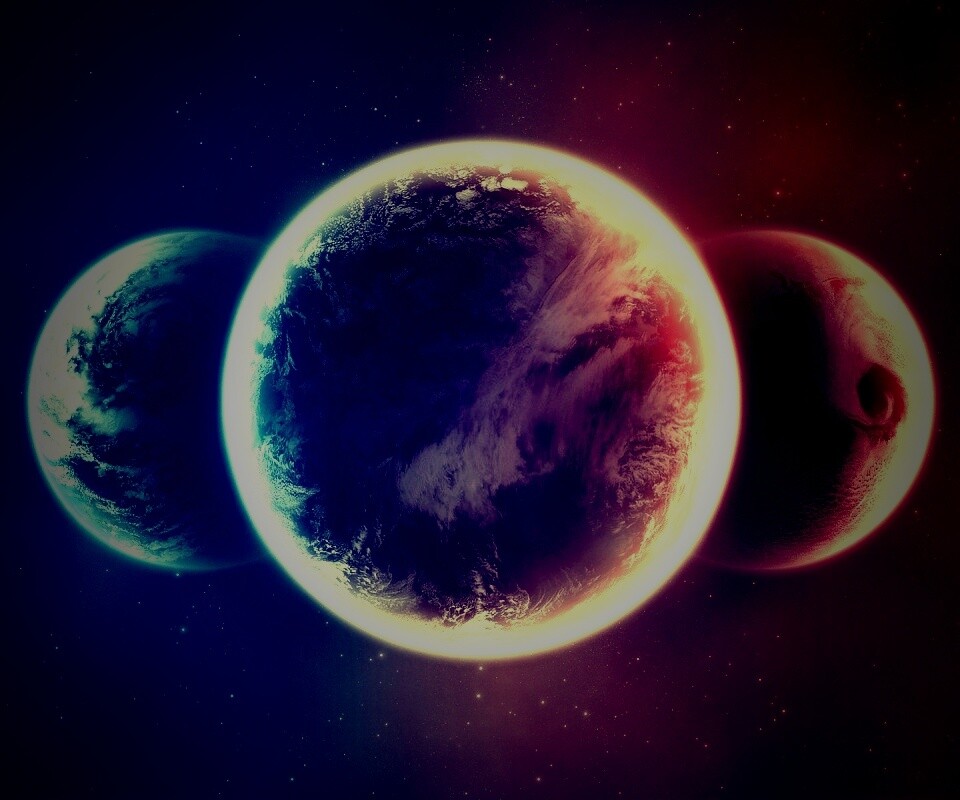 Три планеты обои