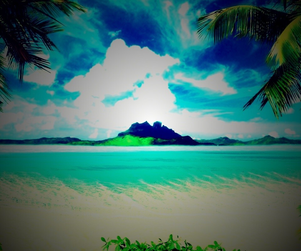 Тропический рай обои