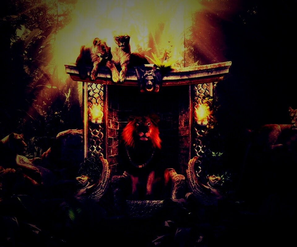 Царь зверей обои