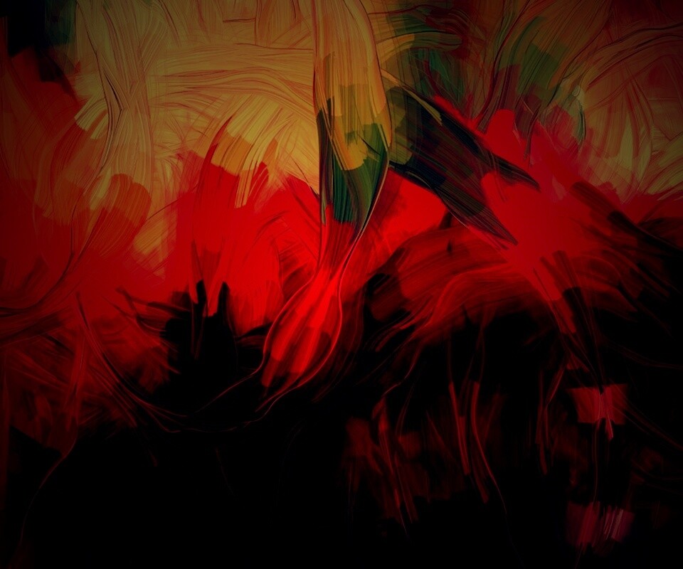 Абстракция красками обои