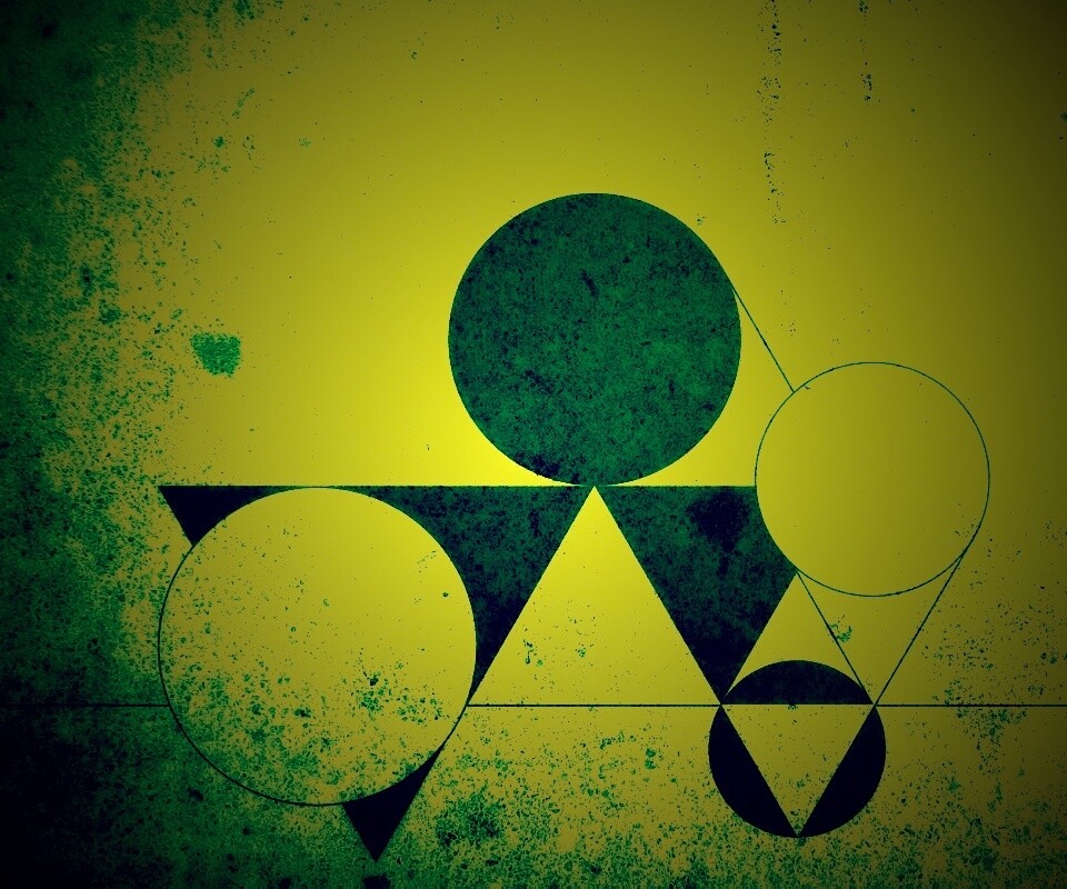 Структура из геометрических фигур обои