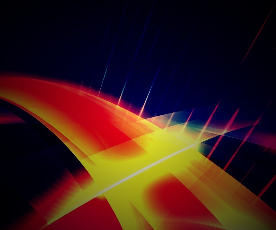 Пересекающиеся оранжевые полосы обои