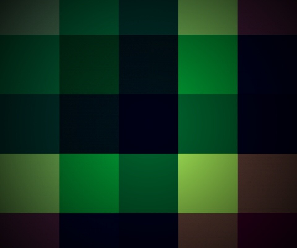 Зелено-коричневые клеточки обои