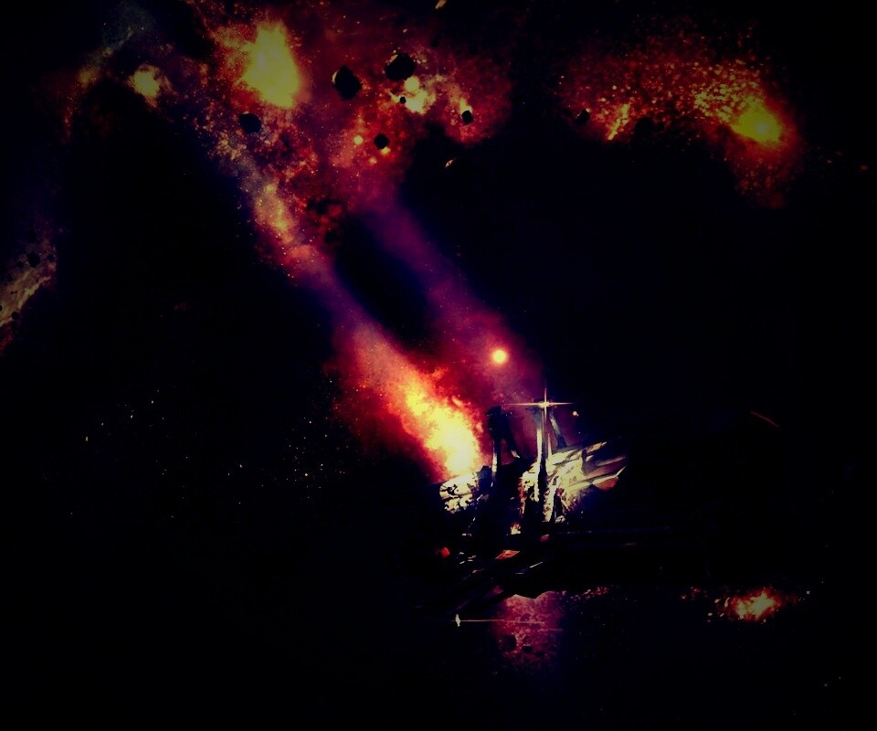 В космических глубинах обои