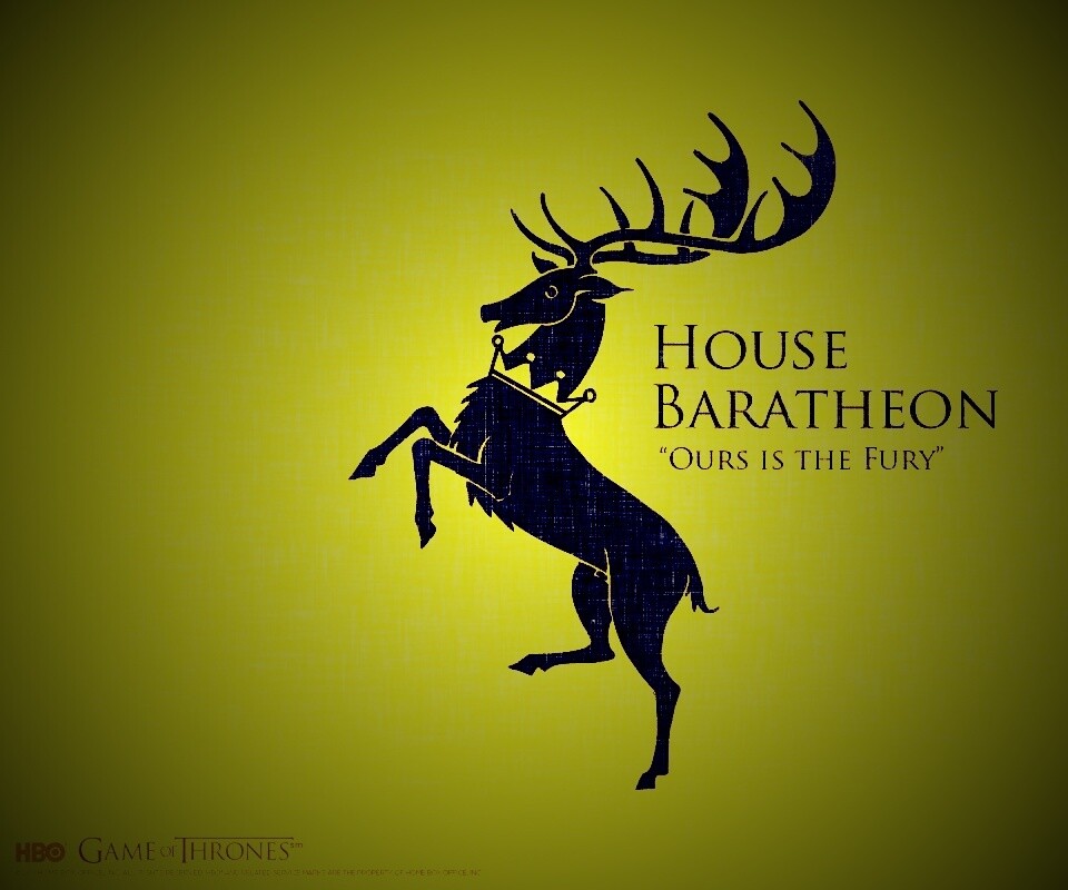 Герб дома Баратеонов обои