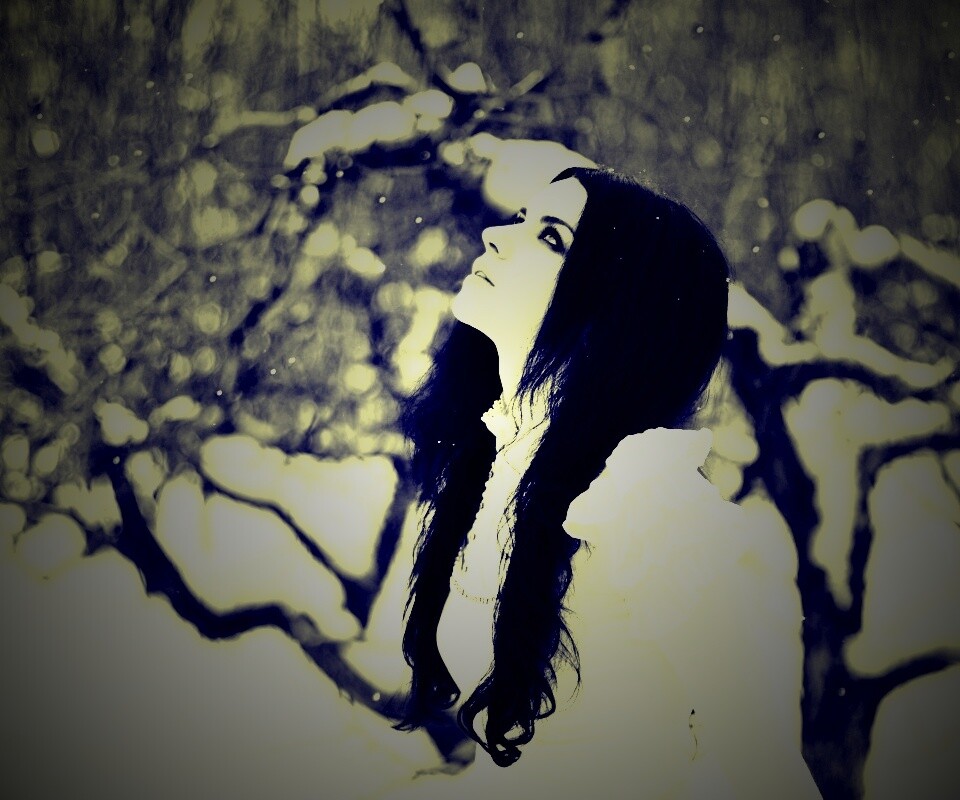 Белоснежная леди обои