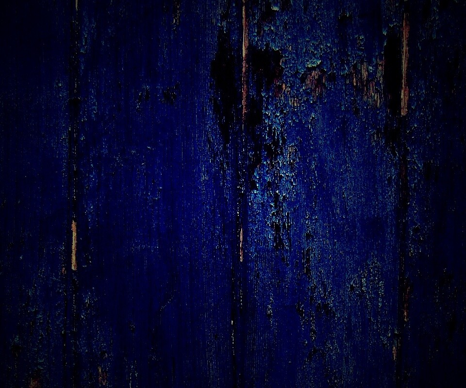 Облупившаяся синяя краска обои