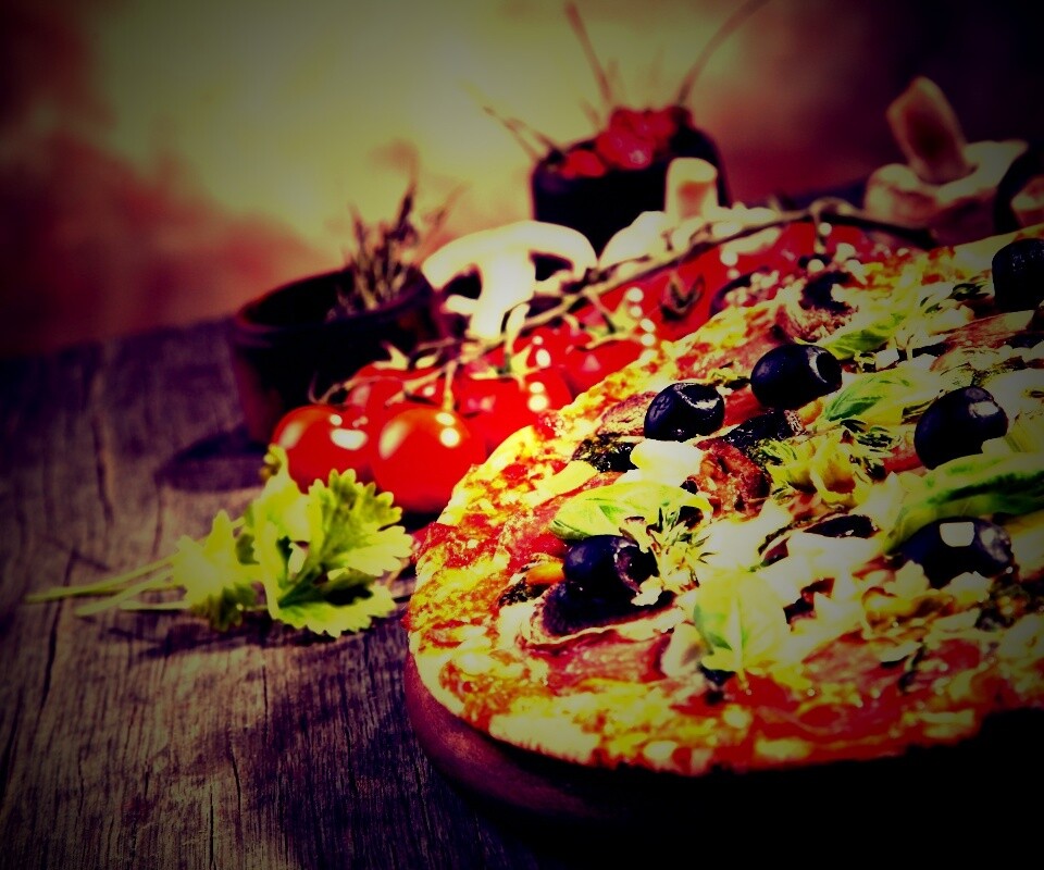 Аппетитная пицца обои