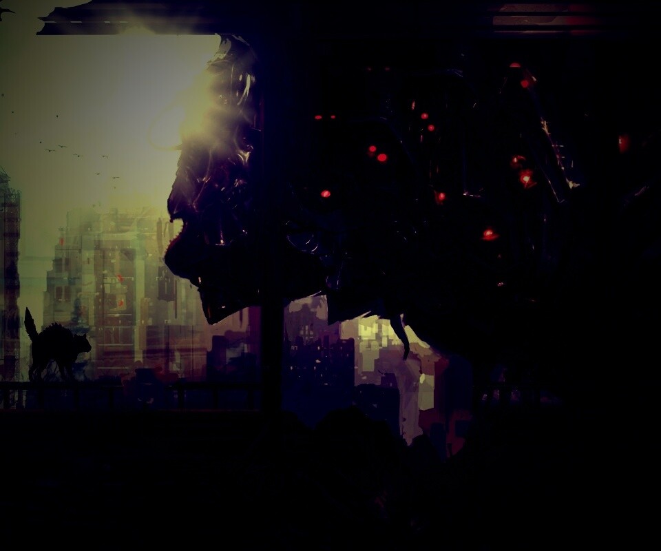 Кошкино удивление обои