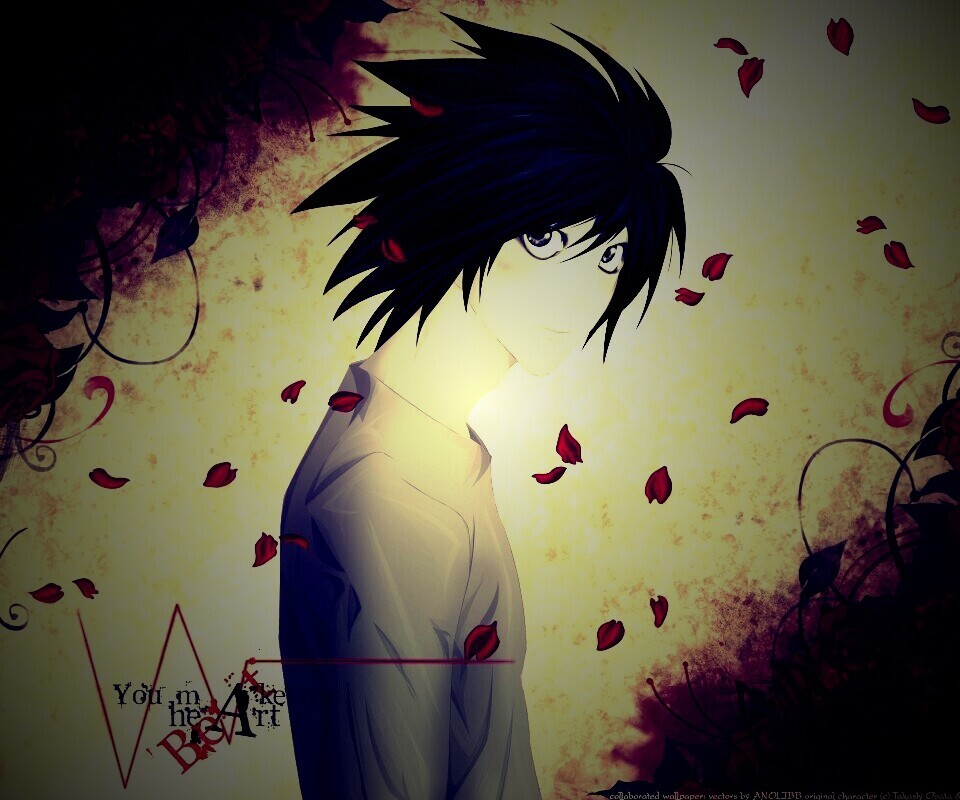 Тетрадь смерти, фанарт обои