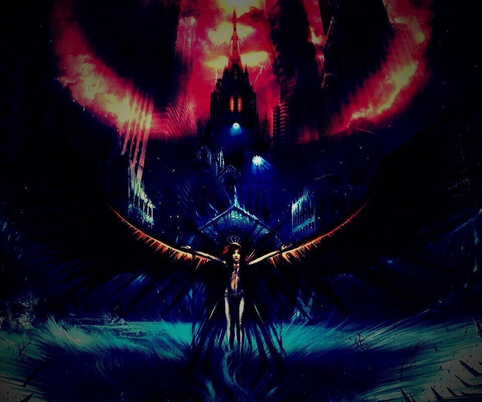 Тёмный ангел обои