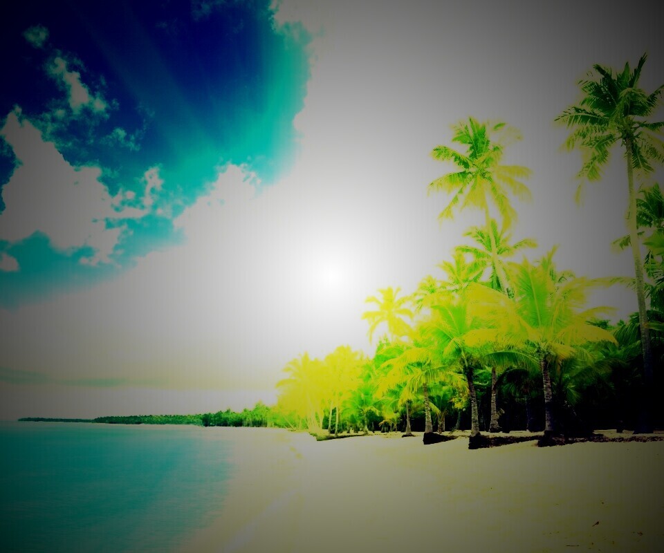 Тропическое побережье обои