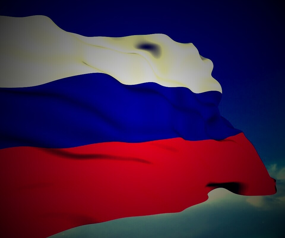 Флаг России обои