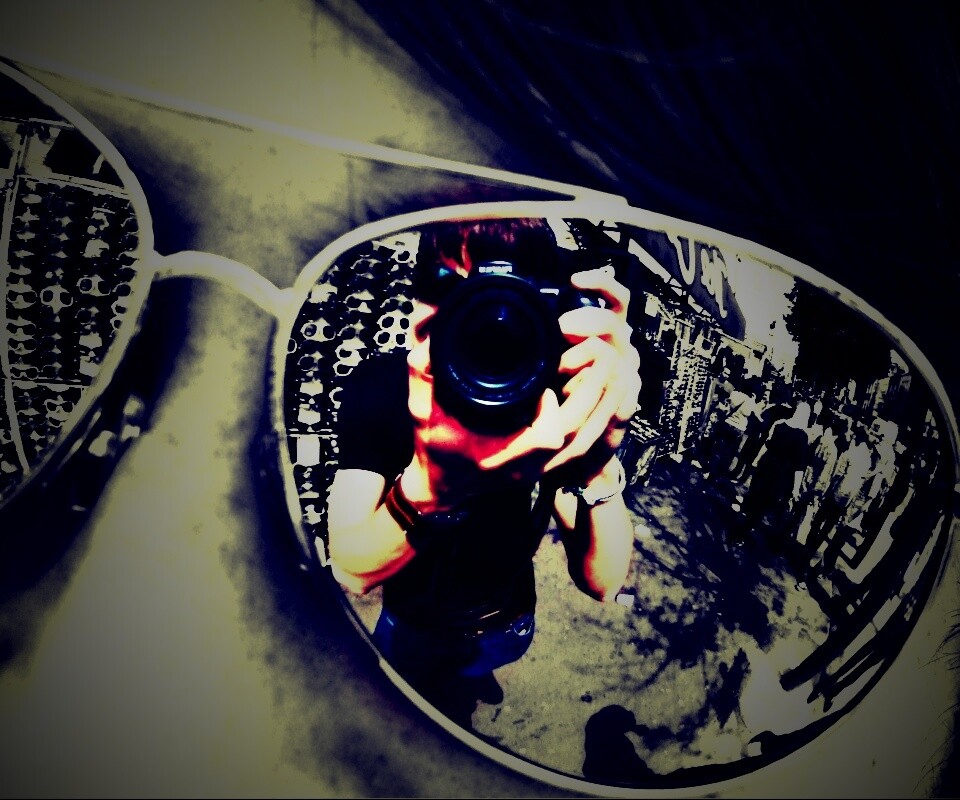 В очках обои