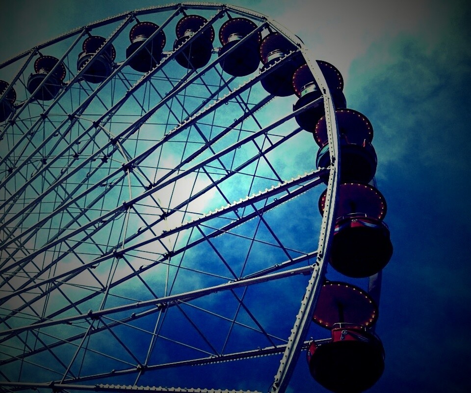 Колесо обозрения обои