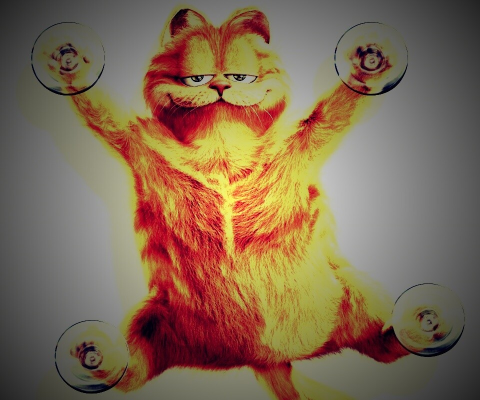 Рыжий проказник обои