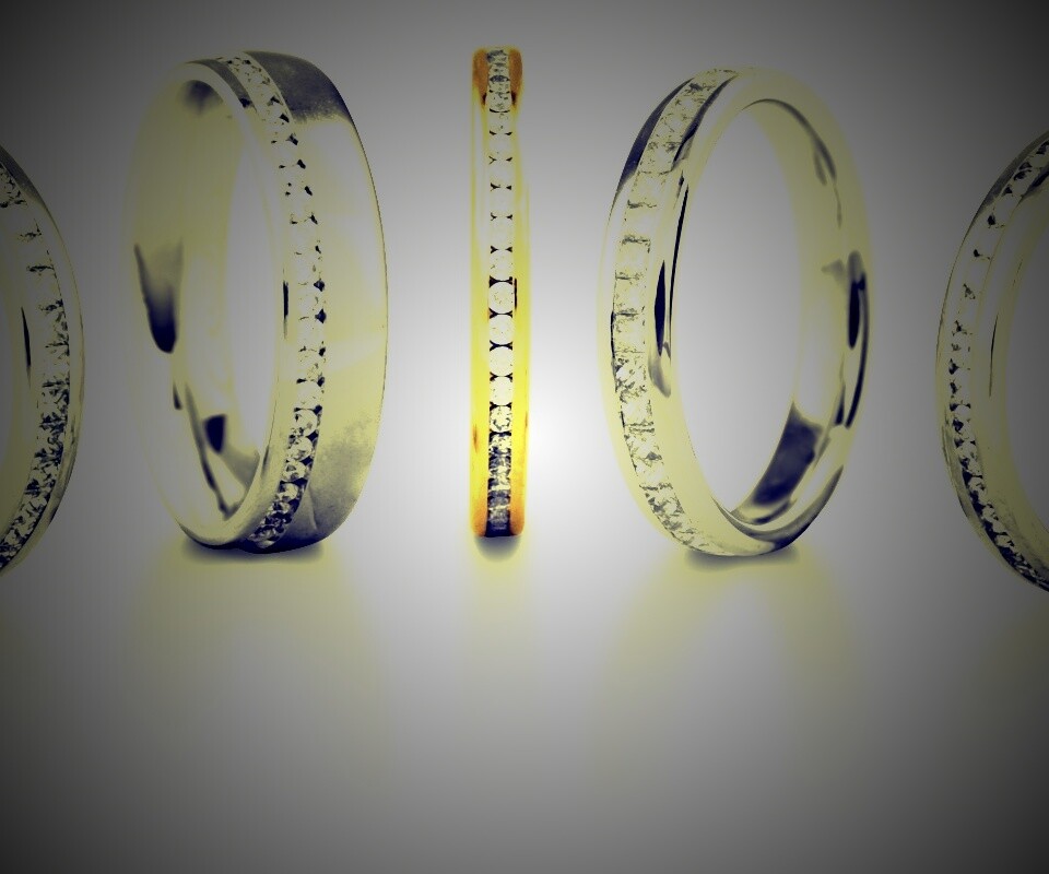 Кольца обои