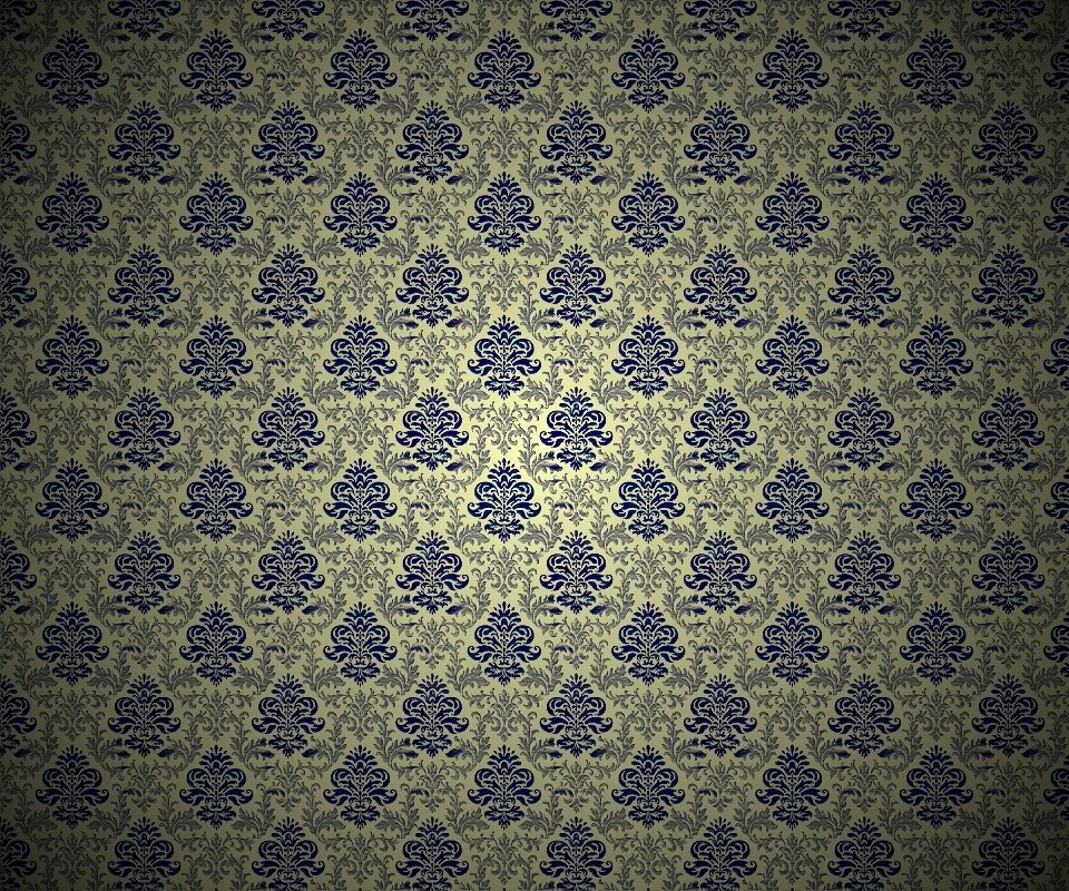 Текстура старых узорных обоев обои