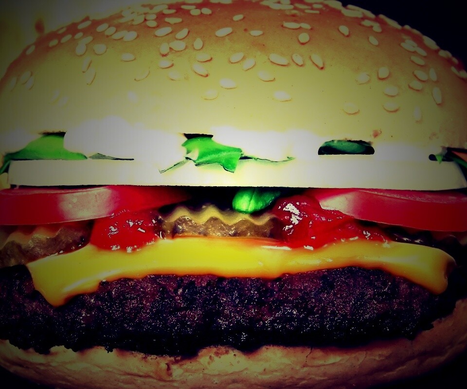 Чизбургер обои