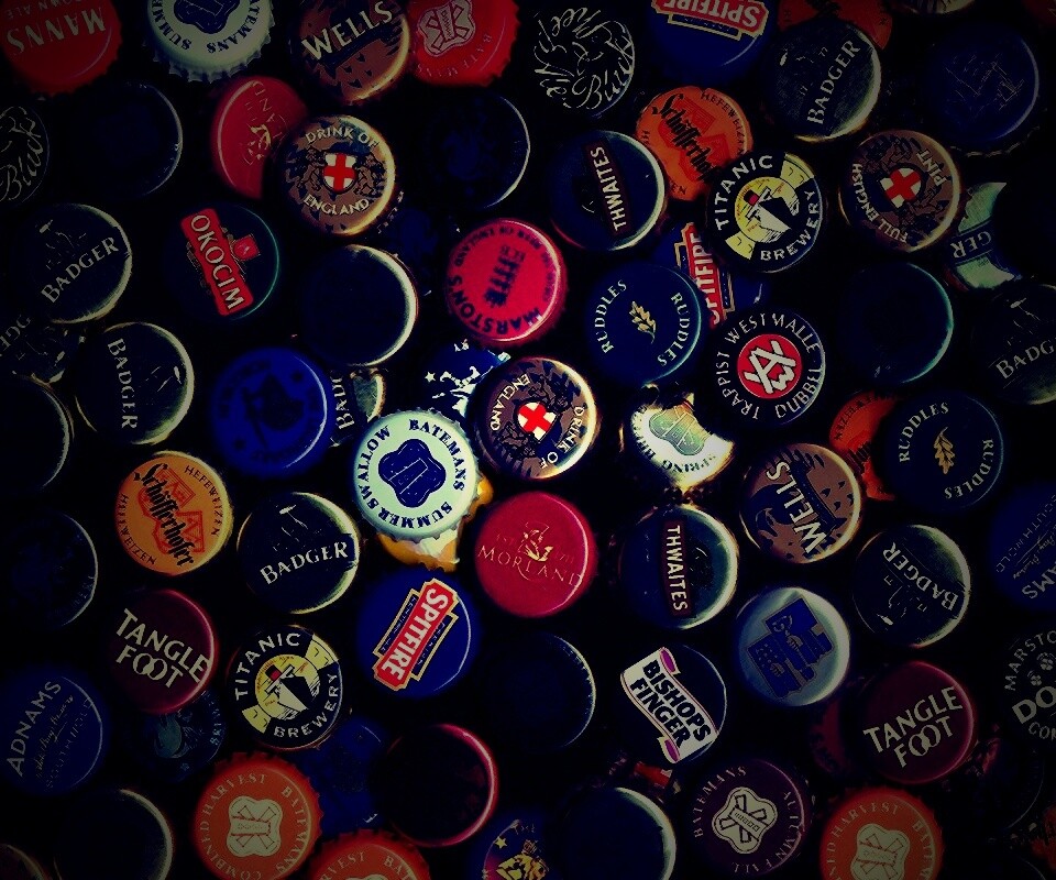 Пивные пробки обои
