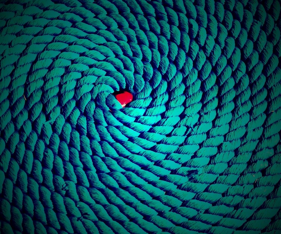 Голубой канат обои