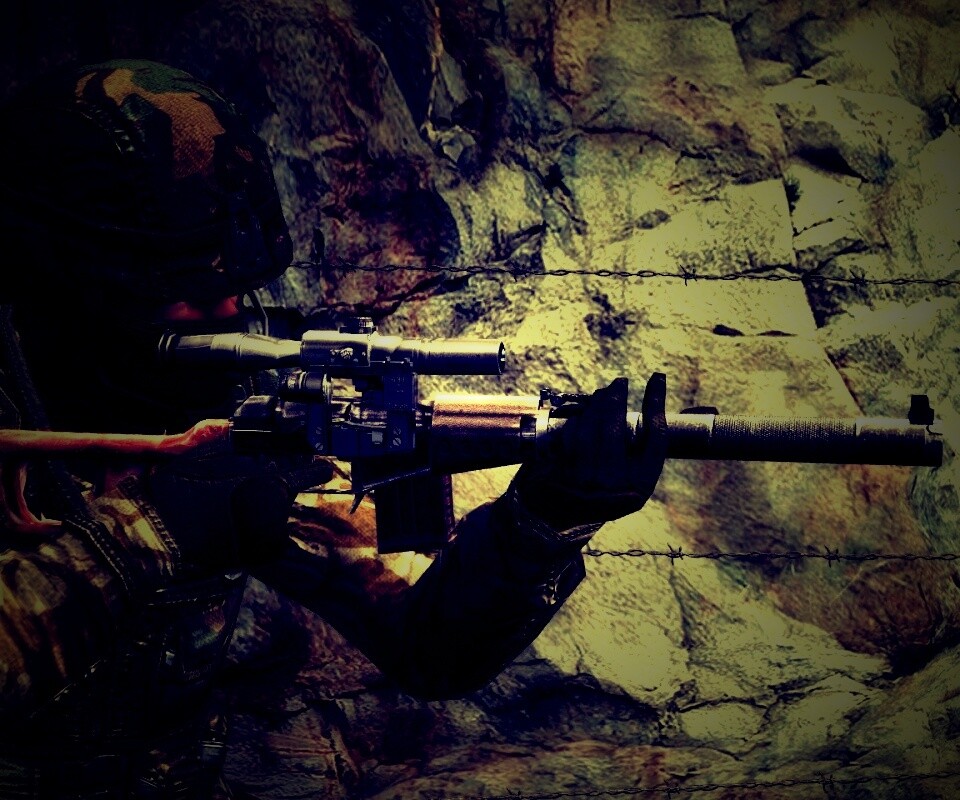 Снайпер из Counter Strike обои