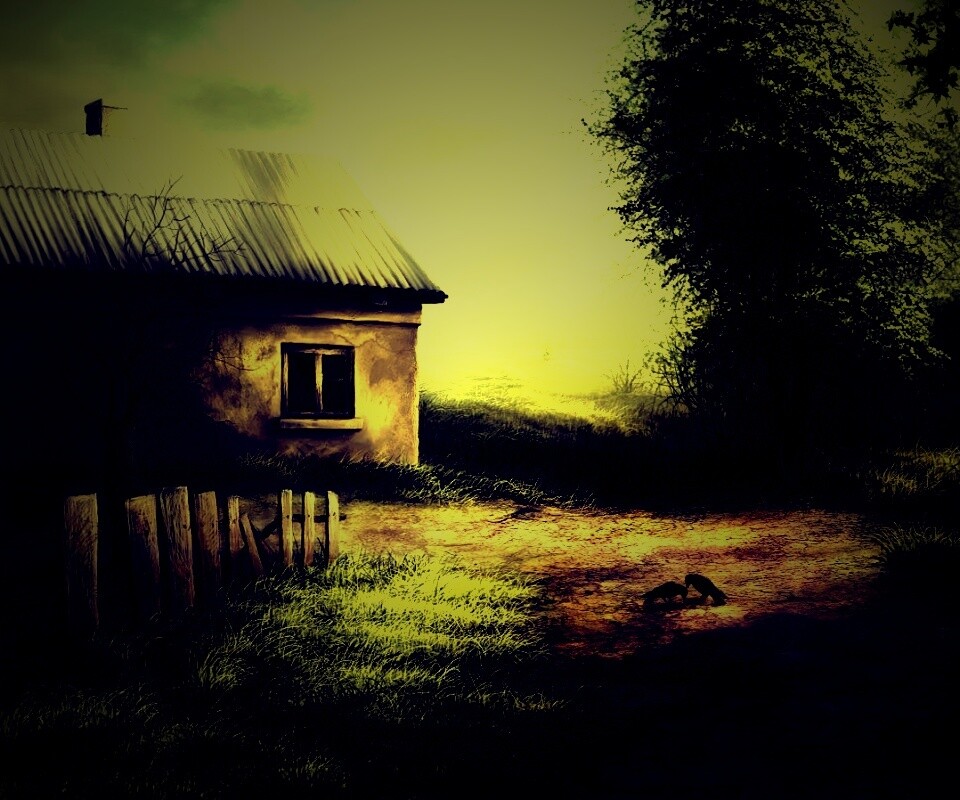 Проклятый дом обои