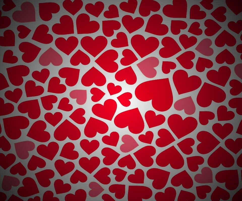 Сердца для дня Святого Валентина обои