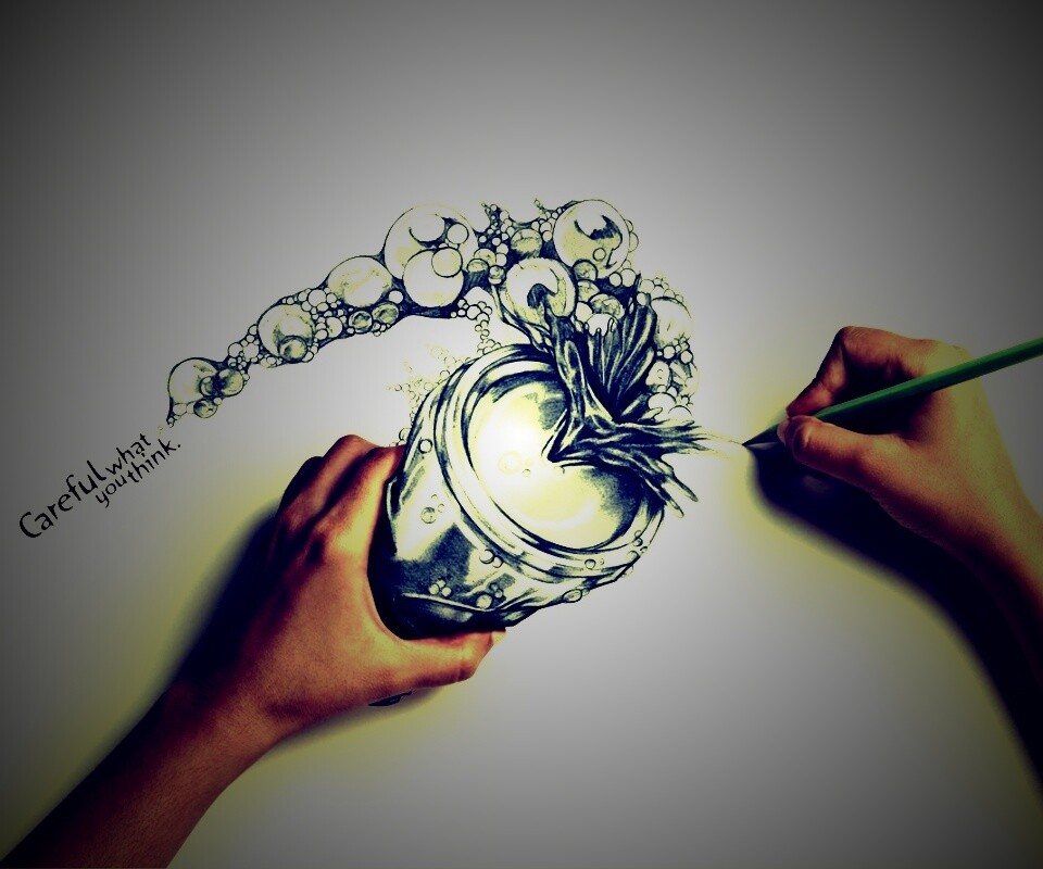 Осторожнее с тем о чем думаешь обои