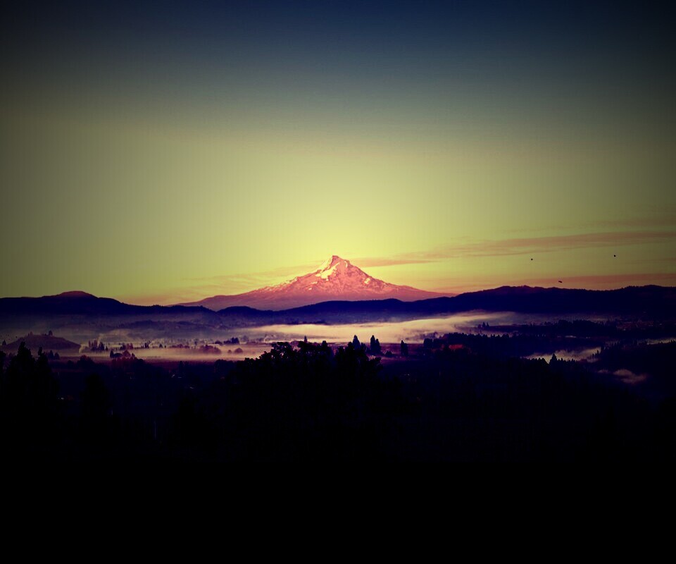 Горная вершина обои