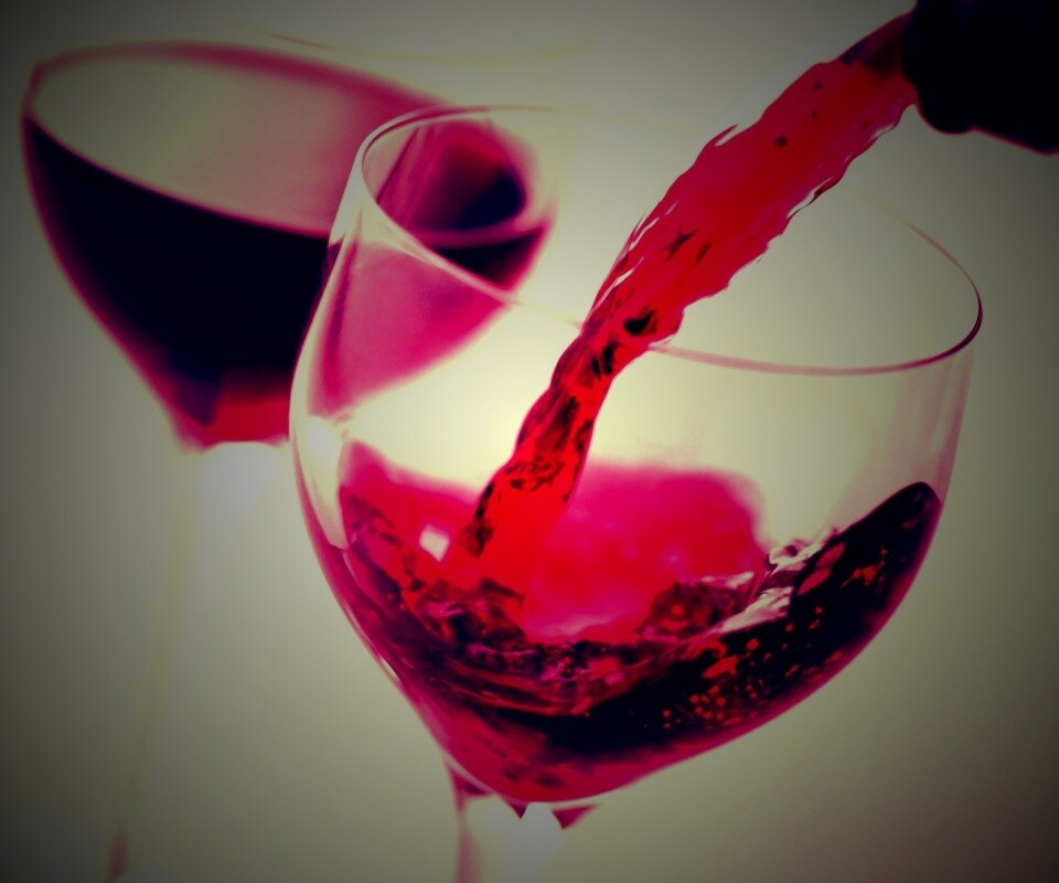 Красное вино обои
