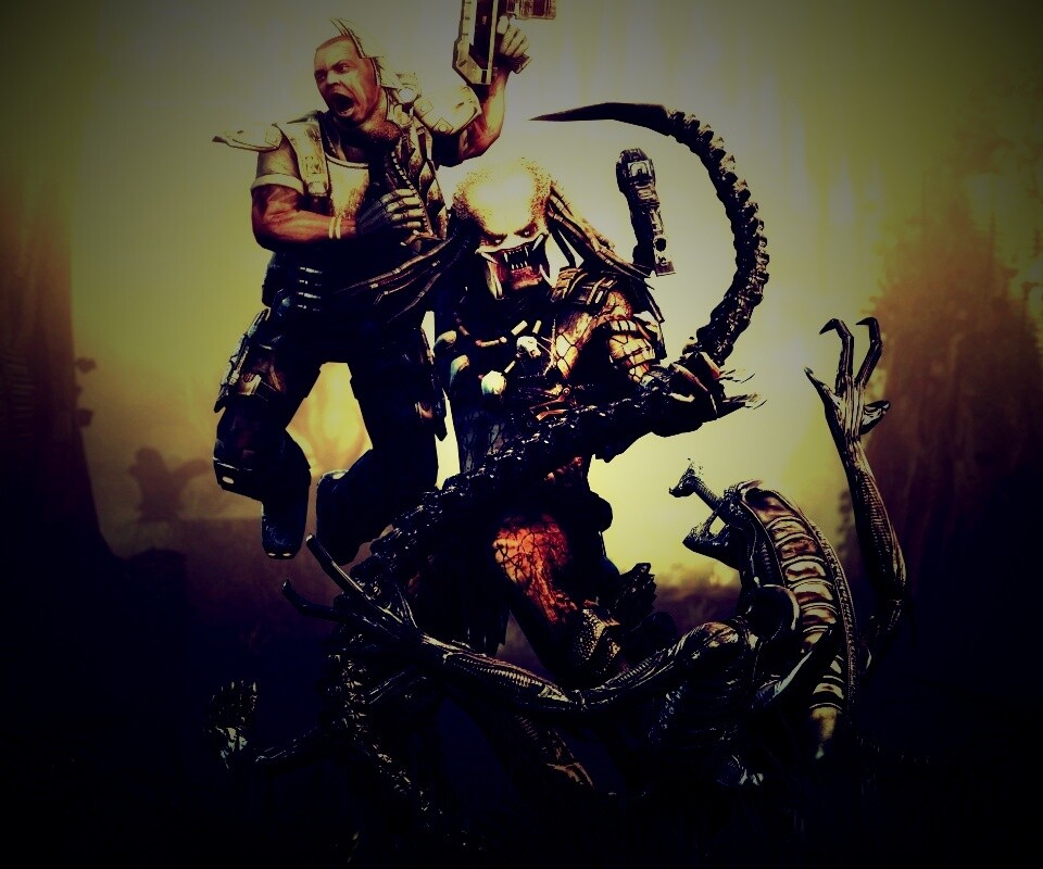 Alien vs Predator 2 обои