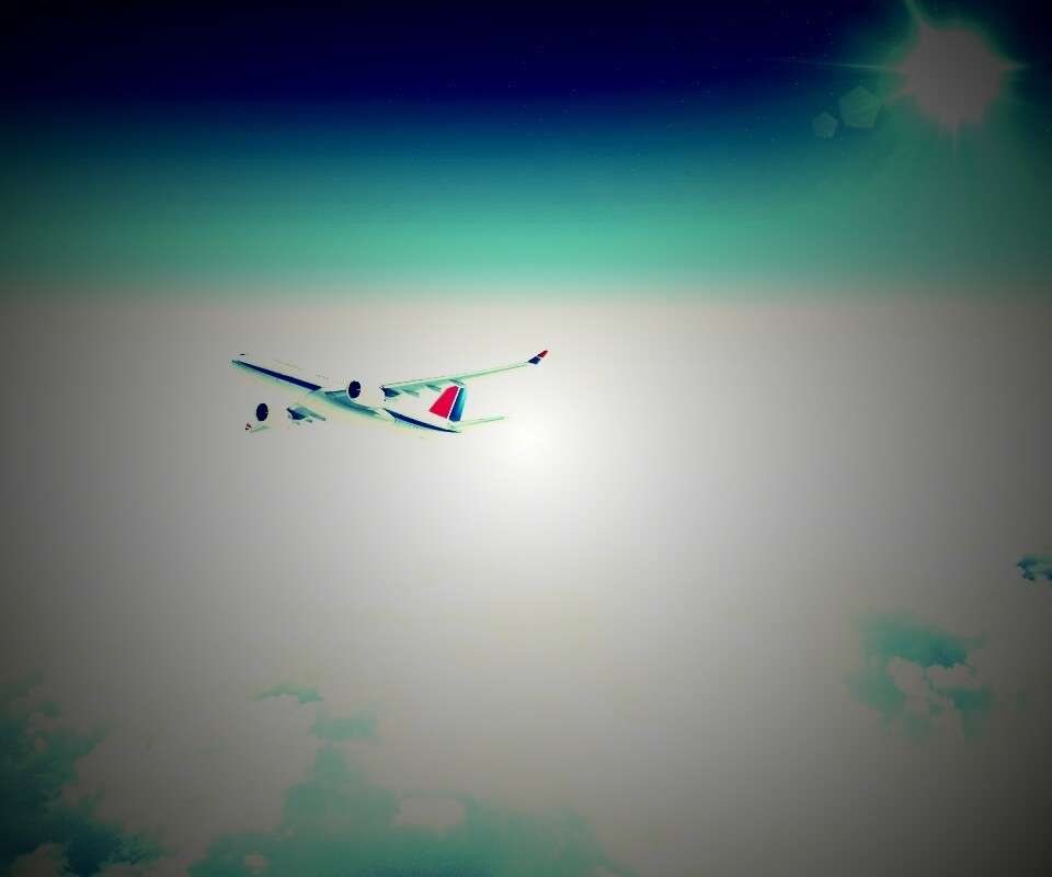 Пассажирский лайнер обои