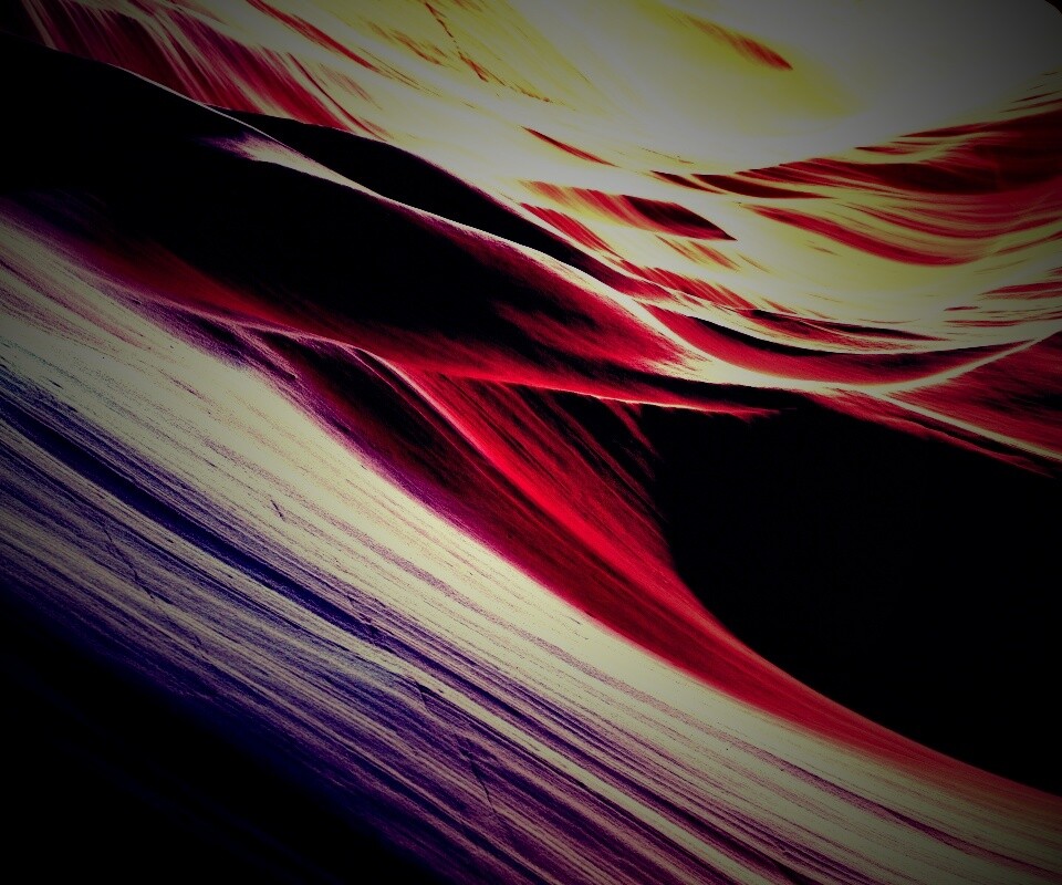 Живописная пещера обои