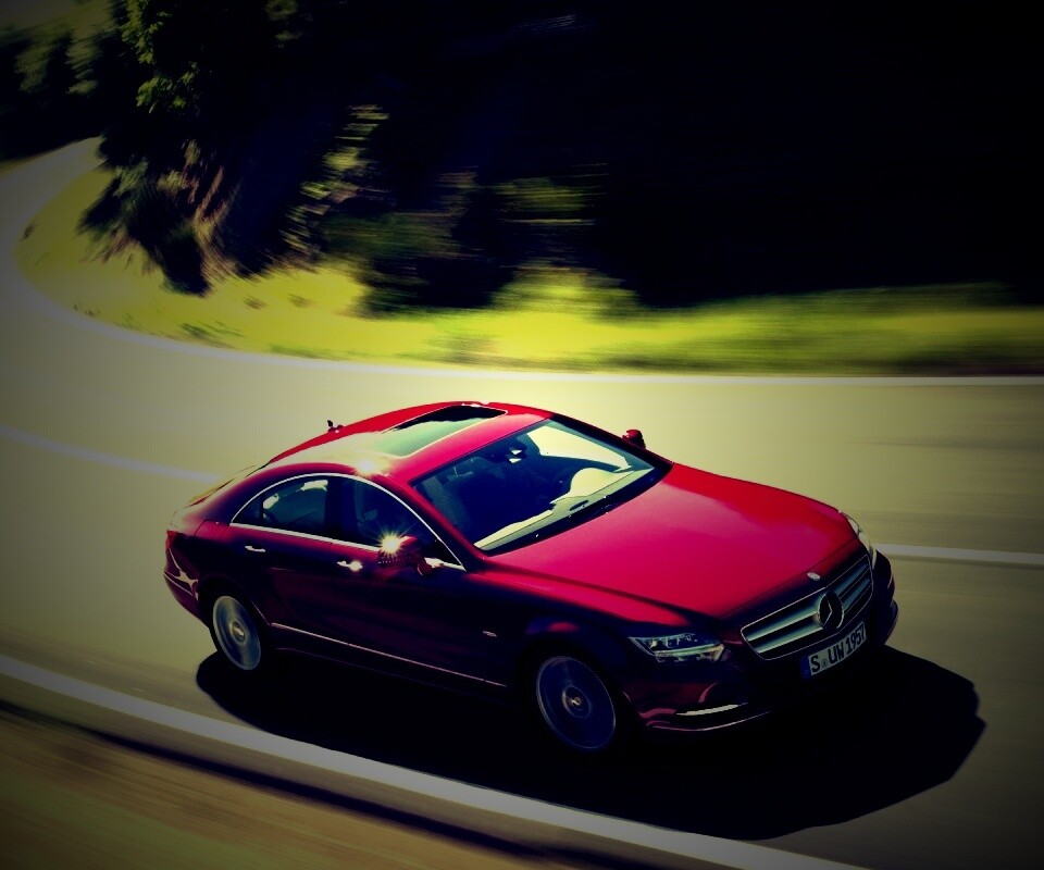 Mercedes CLS 550 обои
