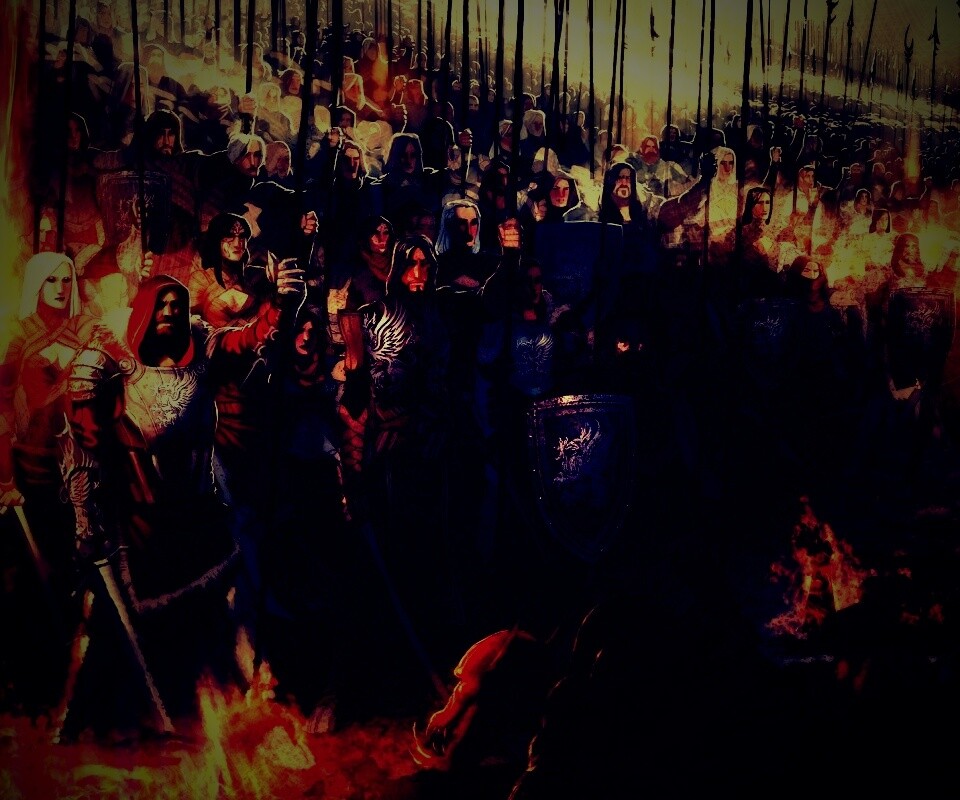 Борьба против порождений тьмы обои