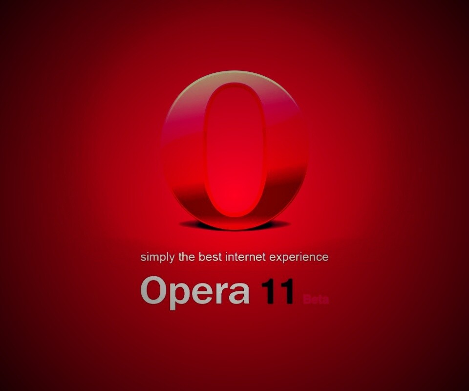 Opera 11 обои