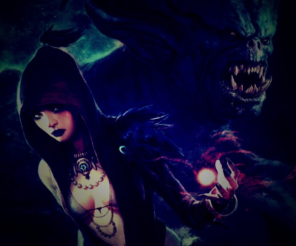 Морриган и порождение тьмы обои